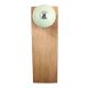Sage Green Round Ceramic Wooden Door Stopper